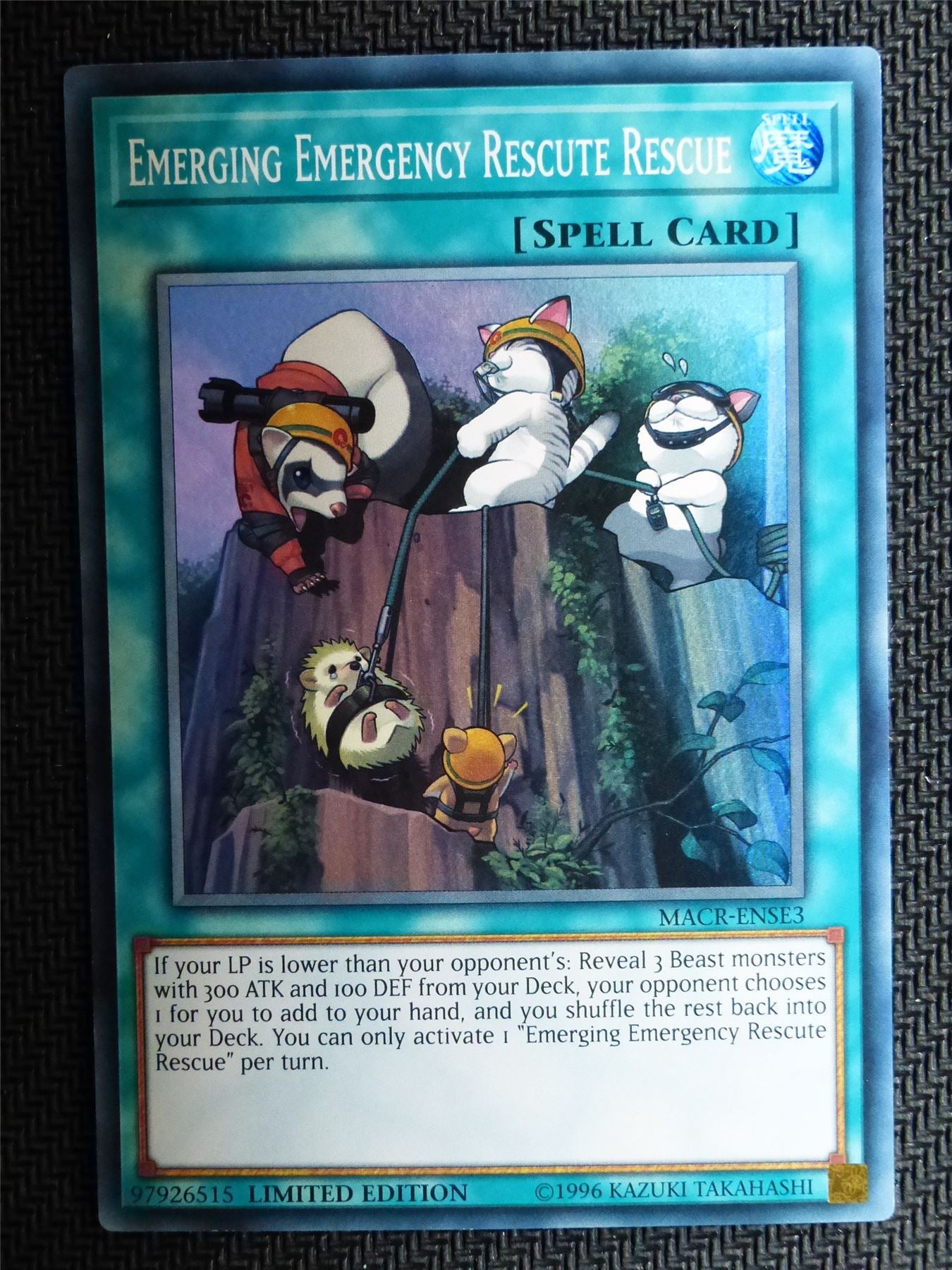 Emerging Emergency Rescute Rescue - MACR - Super Rare - Yugioh Card # 1I68