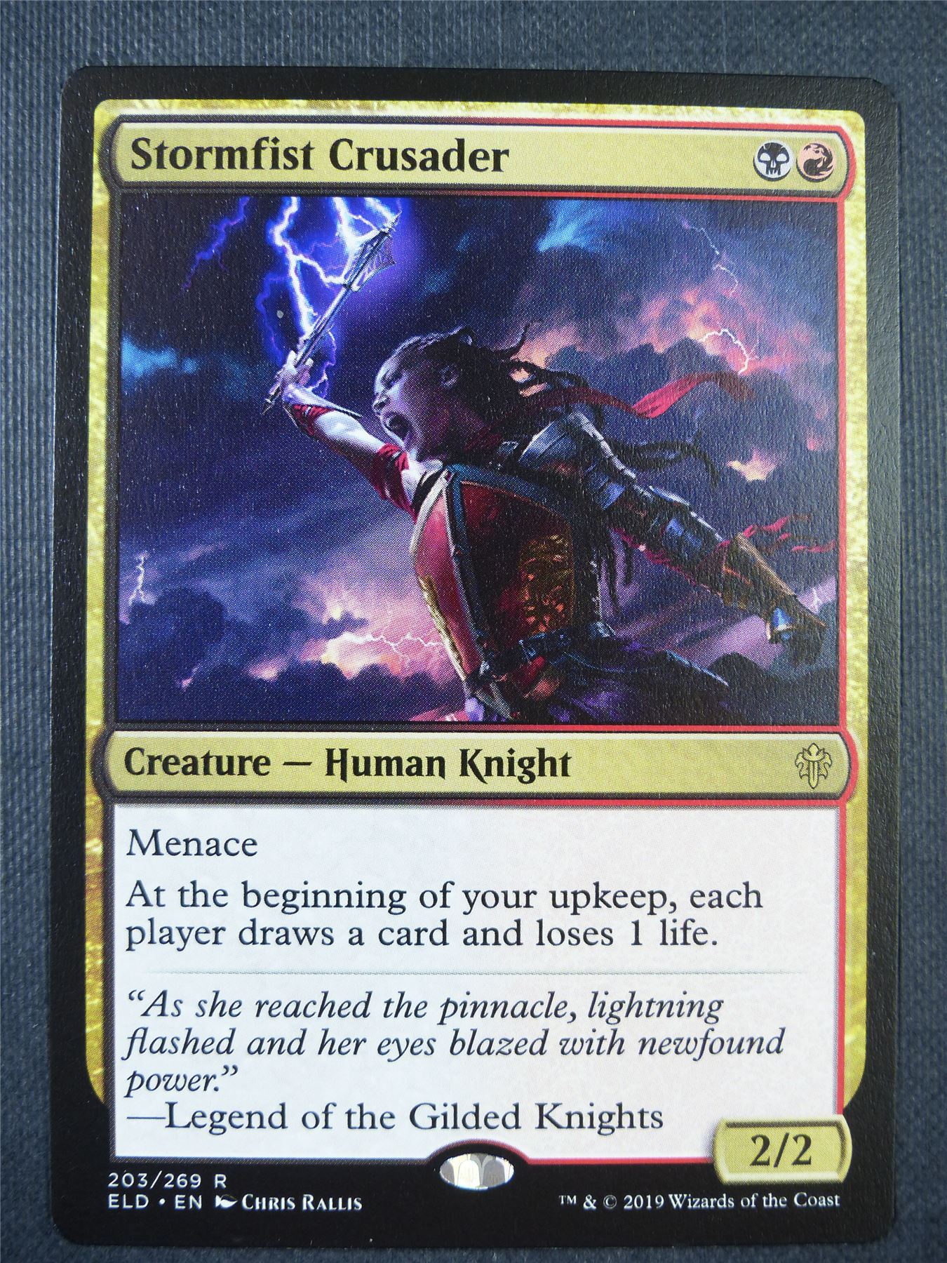 Stormfist Crusader - Mtg Card #70M