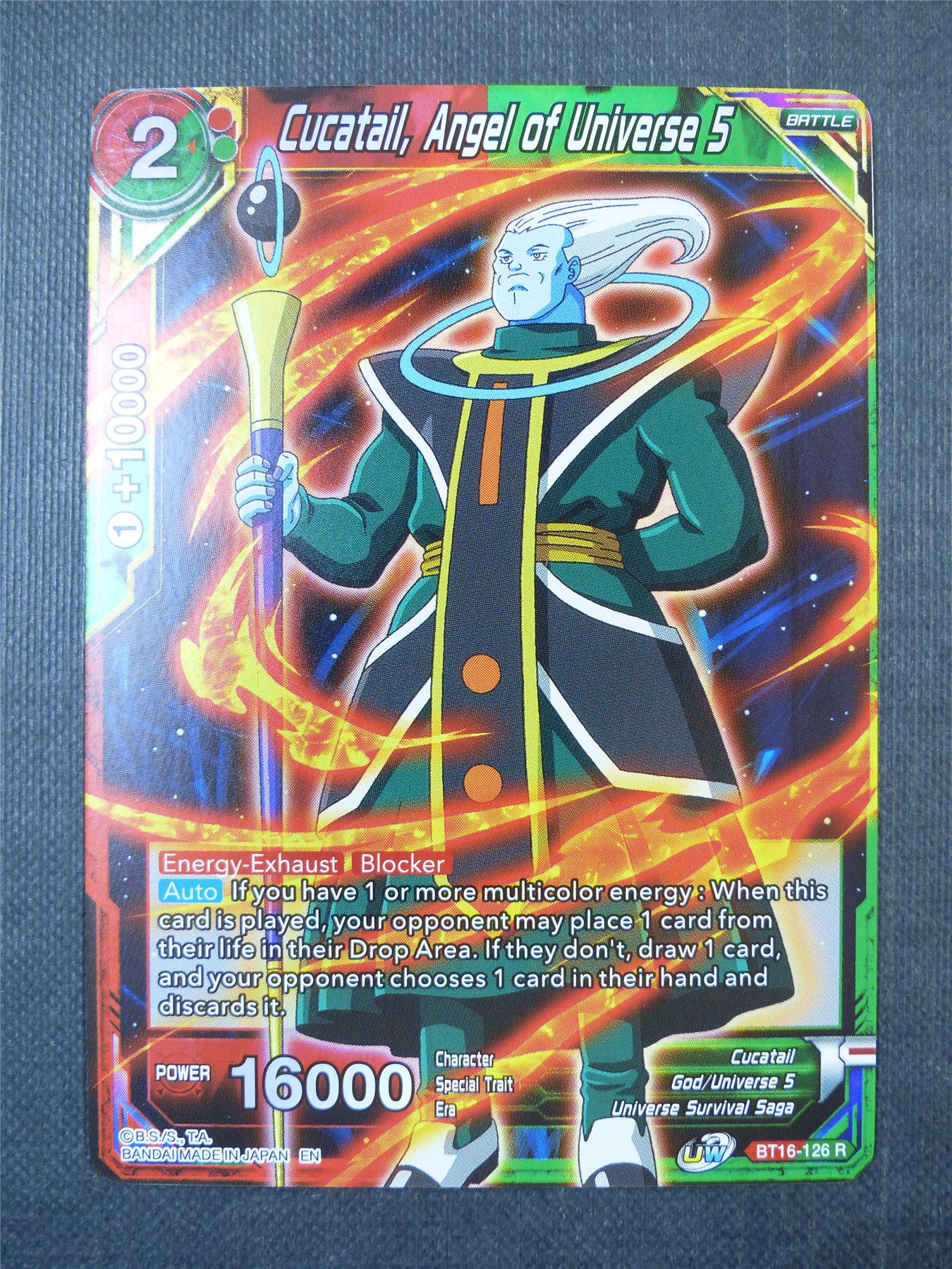 Cuctail Angel of Universe 5 R Foil - Dragon Ball Super Card #25