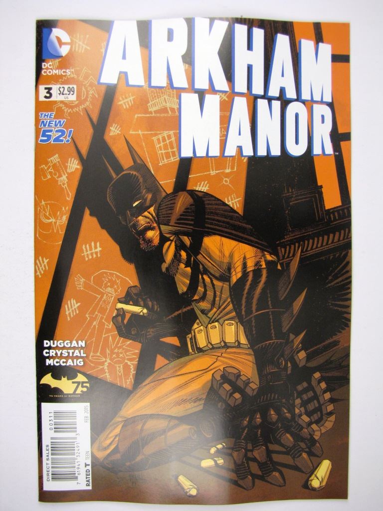 DC Comics: ARKHAM MANOR #3 FEBRUARY 2015 # 19F8