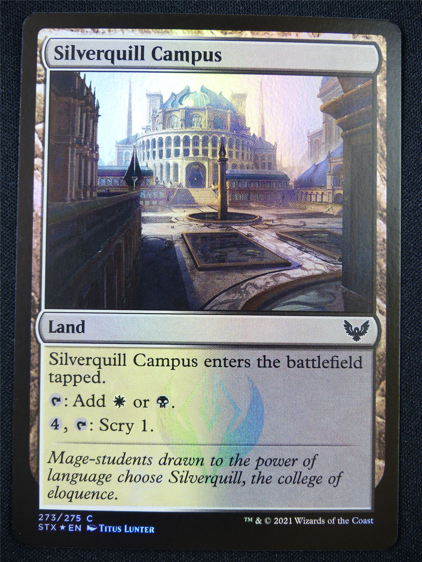 Silverquill Campus Foil - Mtg Card #21Y