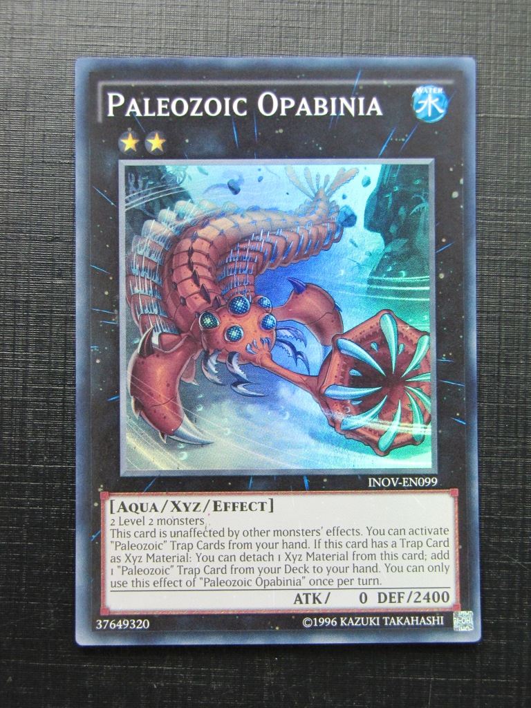 Yugioh Cards: PALEOZOIC OPABINIA INOV SUPER RARE # 28H31