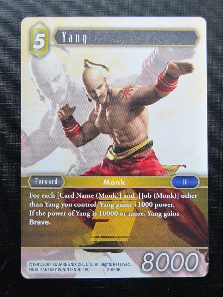 Final Fantasy Cards: YANG 2-090R # 29B73