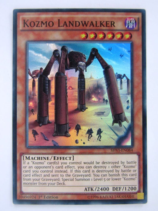 Yugioh Cards: KOZMO LANDWALKER SHV1 SUPER RARE # 10I32