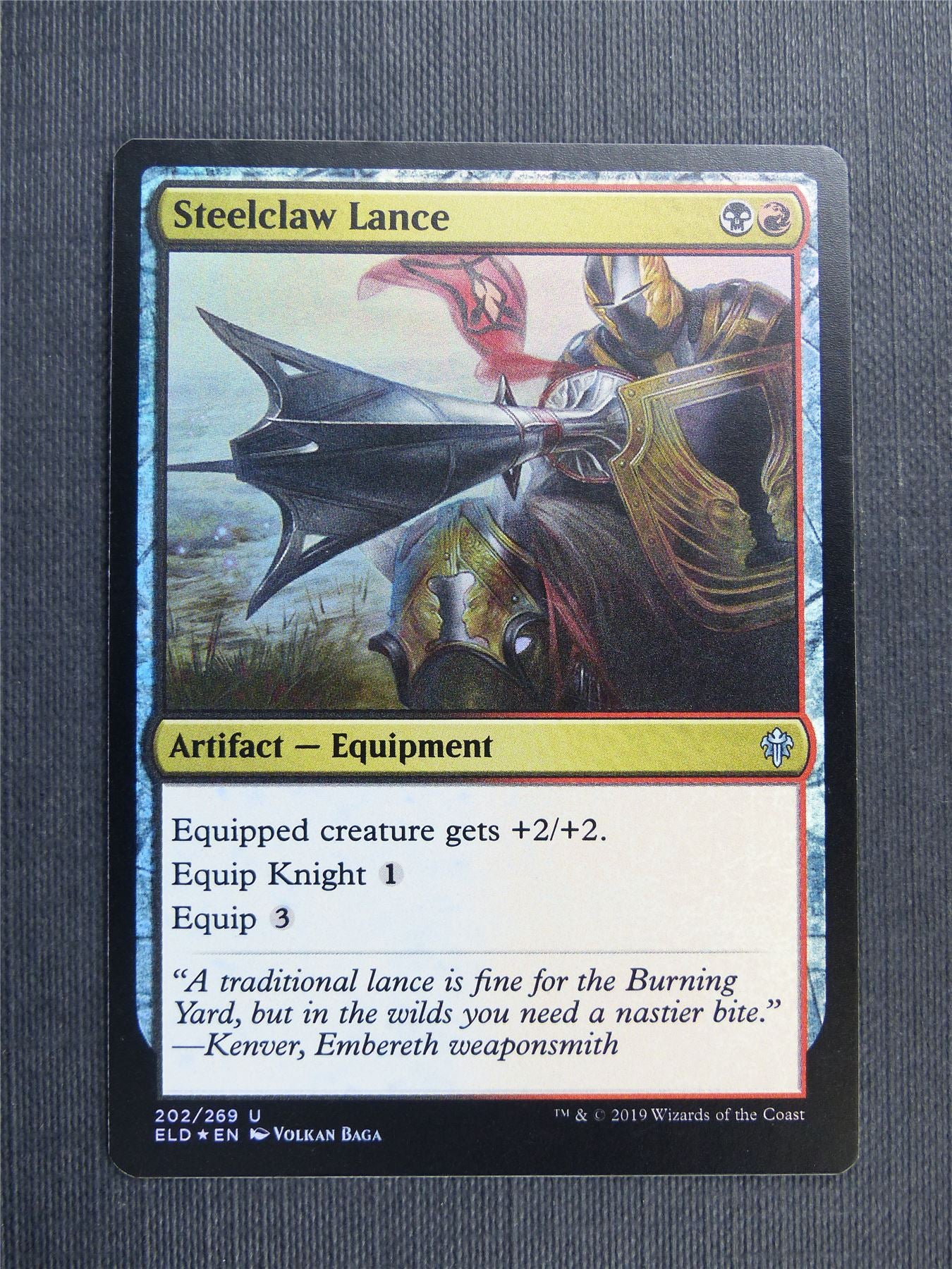 Steelclaw Lance Foil - Mtg Magic Cards #4GK
