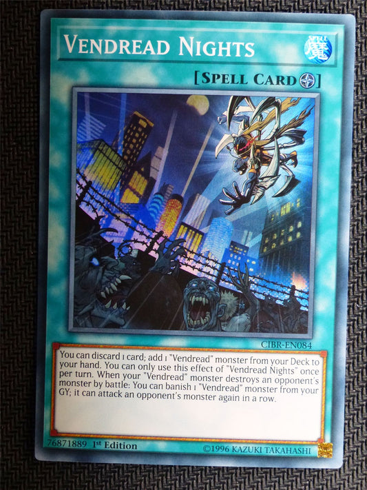 Vendread Nights - CIBR - Super Rare - Yugioh Card # 1I69