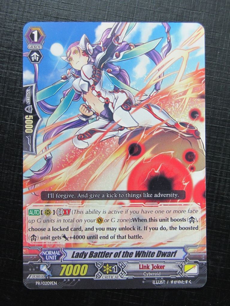 Vanguard Cards: LADY BATTLER OF THE WHITE DWARF Promo # 28A18