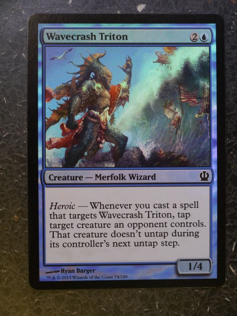 MTG Cards: WAVECRASH TRITON FOIL # 5E76