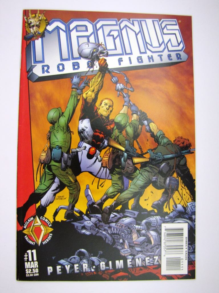 Valiant Comics: MAGNUS ROBOT FIGHTER #11 MARCH 1997 # 33D47