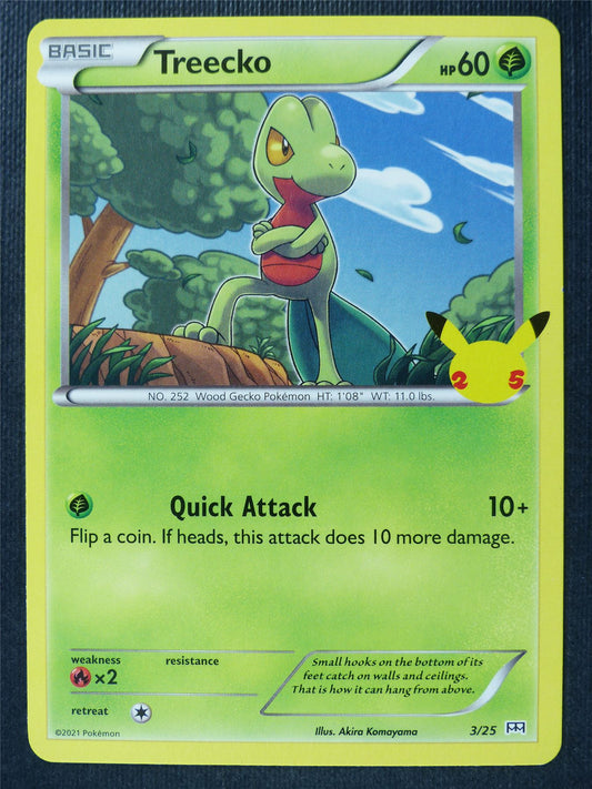 Treecko 3/25 McDonalds Promo - Pokemon Card #3MG