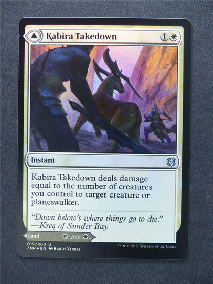 Kabira Takedown Skyclave Plateau Foil - Mtg Magic Cards #JA