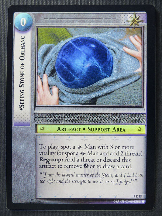 Seeing Stone of Orthanc 9 R 38 Foil - LotR Card #3E1