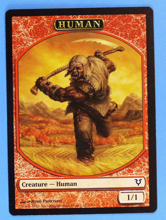 Human - Token - Mtg Card # 2J18