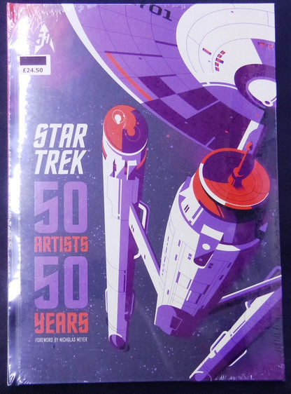 Star Trek - 50 Artists 50 Years - Art Hardback #XA