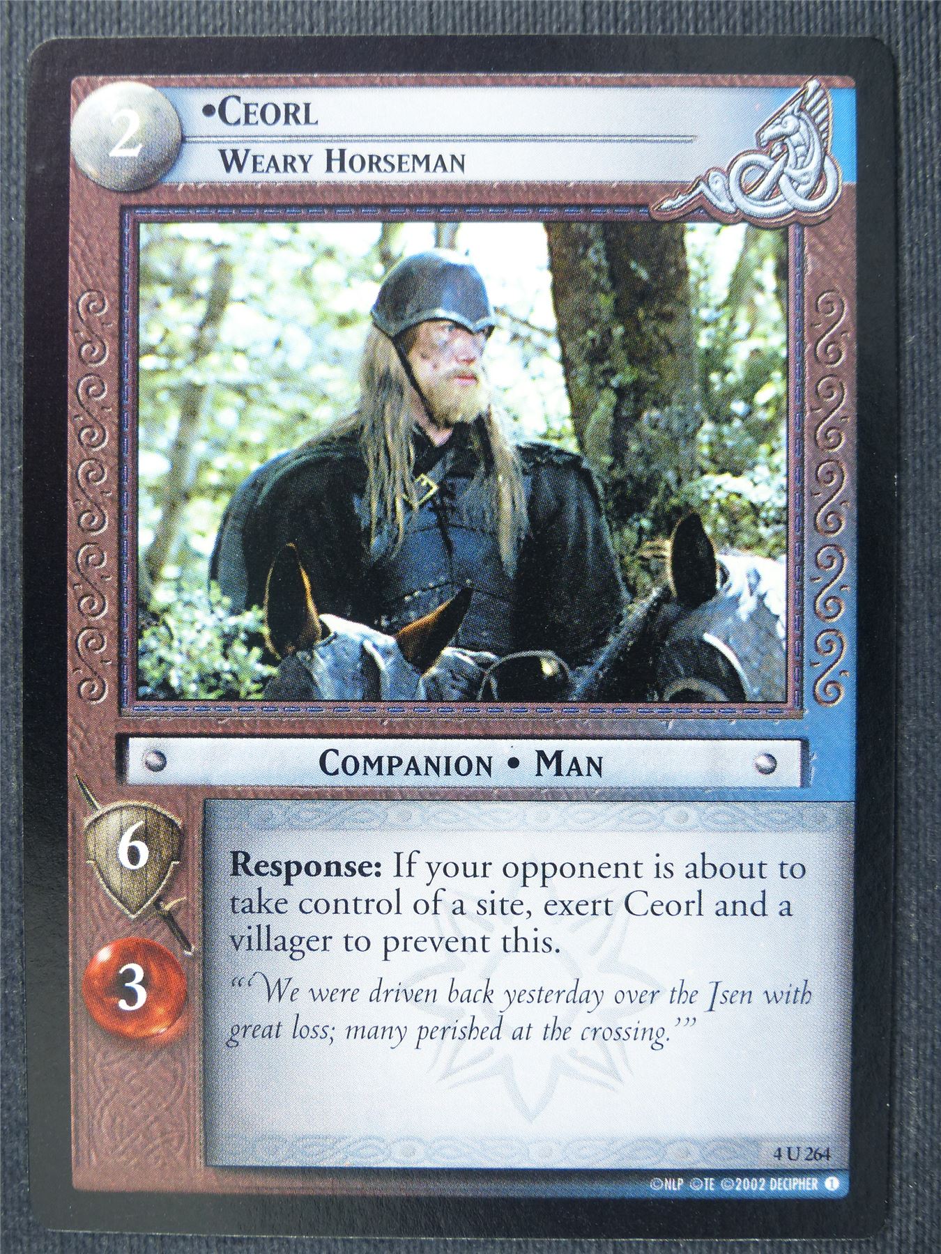 Ceorl 4 U 264 - LotR Cards #32G