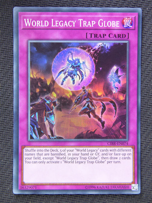 World Legacy Trap Globe CIBR - Super Rare - Yugioh Card #61R