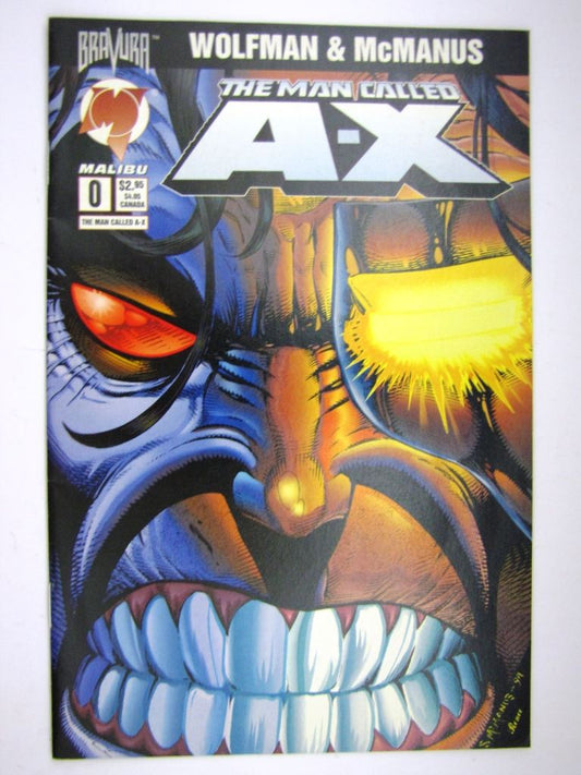 Malibu Comics: THE MAN CALLED A-X #0 FEBRUARY 1995 # 32I3