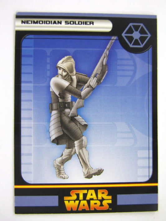 Star Wars Miniature Spare Cards: NEIMOIDIAN SOLDIER # 11C14