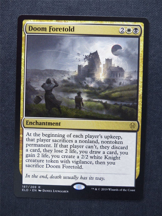 Doom Foretold - Mtg Magic Cards #3J