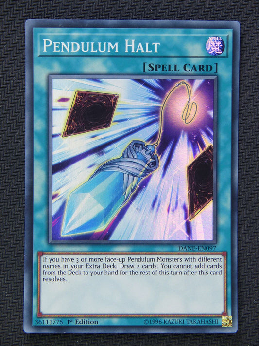 Pendulum Halt DANE - Super Rare - Yugioh Card #5U0