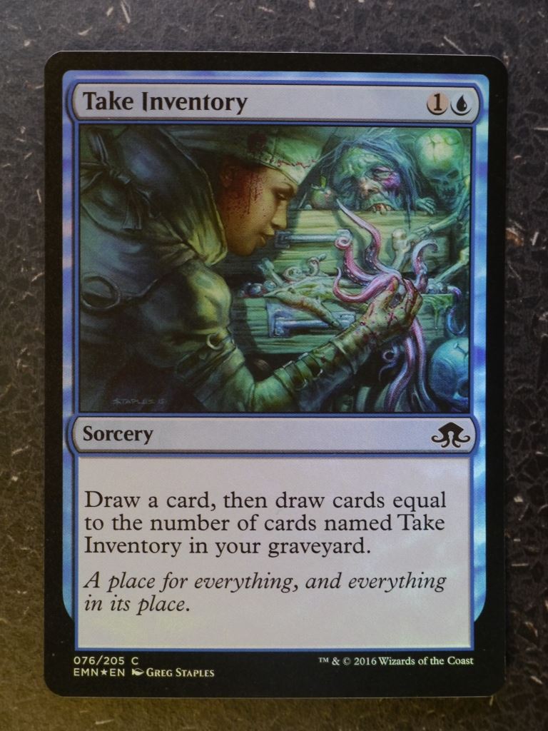 MTG Magic Cards: TAKE INVENTORY # 8A25