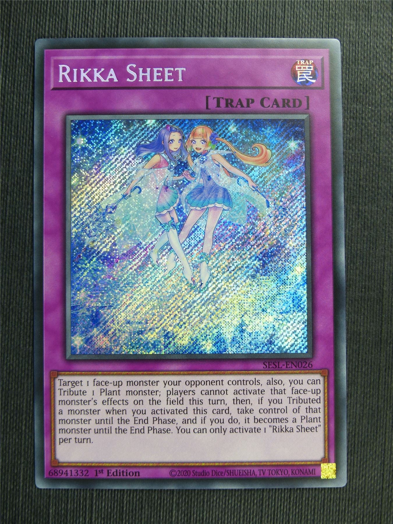 yugioh rikka cards Cyclamen the Rikka Fairy SESL-EN016 Yu-Gi-Oh! Card main image 0