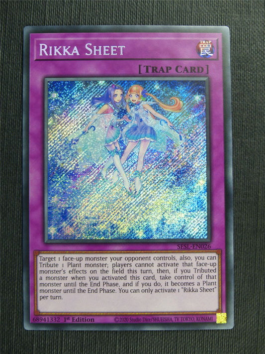 Rikka Sheet - SESL Yugioh Card