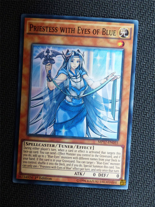 Priestess with Eyes OF Blue - SHVI - Super Rare - Yugioh Card # 1C85