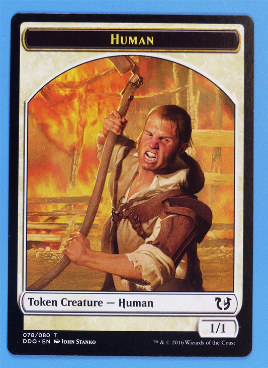 Human - Tokens - Mtg Card # 2J81