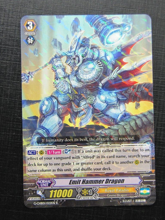 Vanguard Cards: EMIT HAMMER DRAGON G-CHB01 R # 28A6