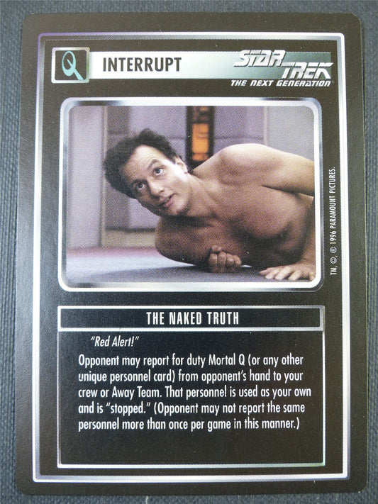 The Naked Truth - NG - Star Trek Card #675