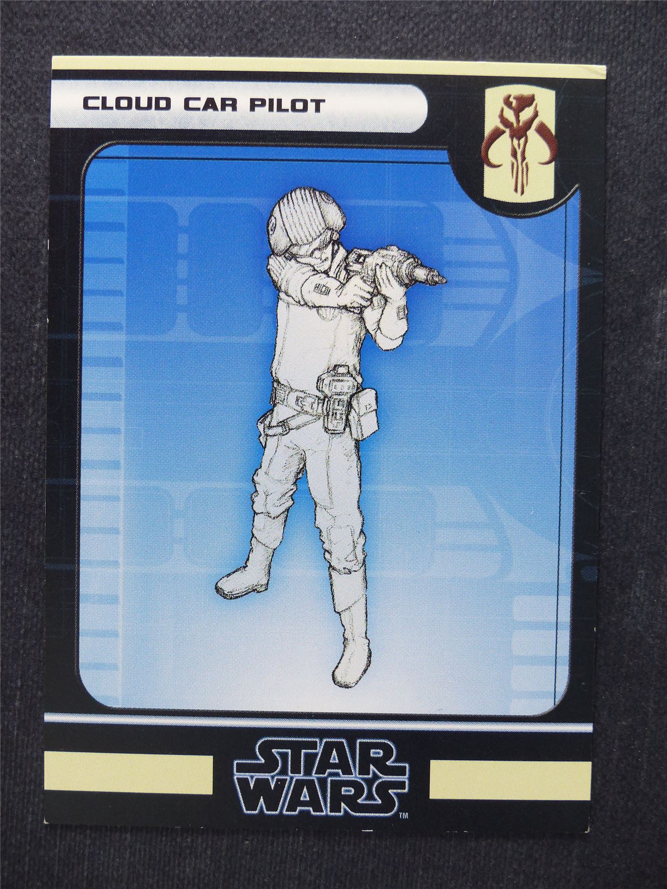 Cloud Car Pilot 49/60 - Star Wars Miniatures Spare Cards #7P