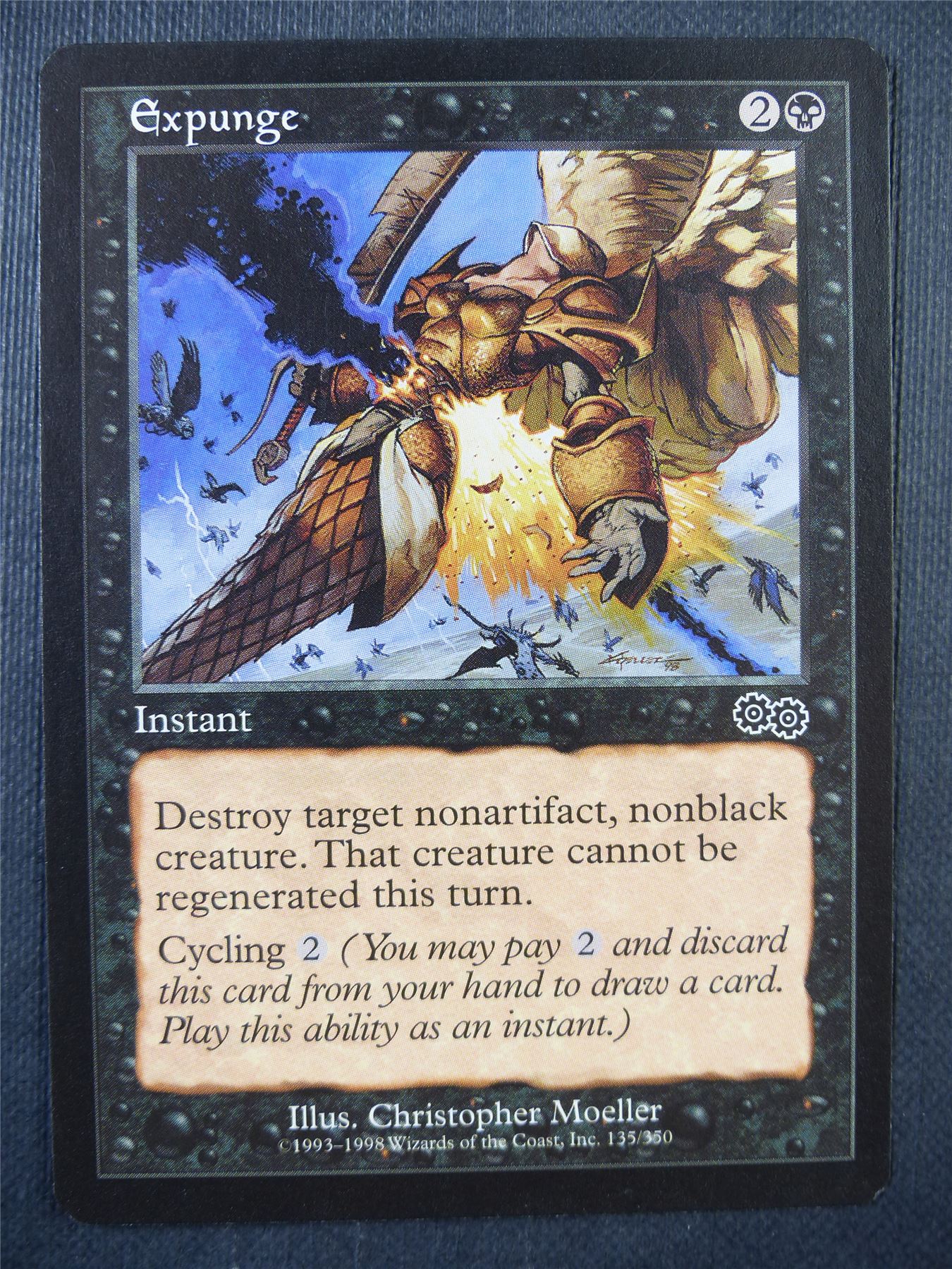 Expunge - Urza's Saga - Mtg Card #73S