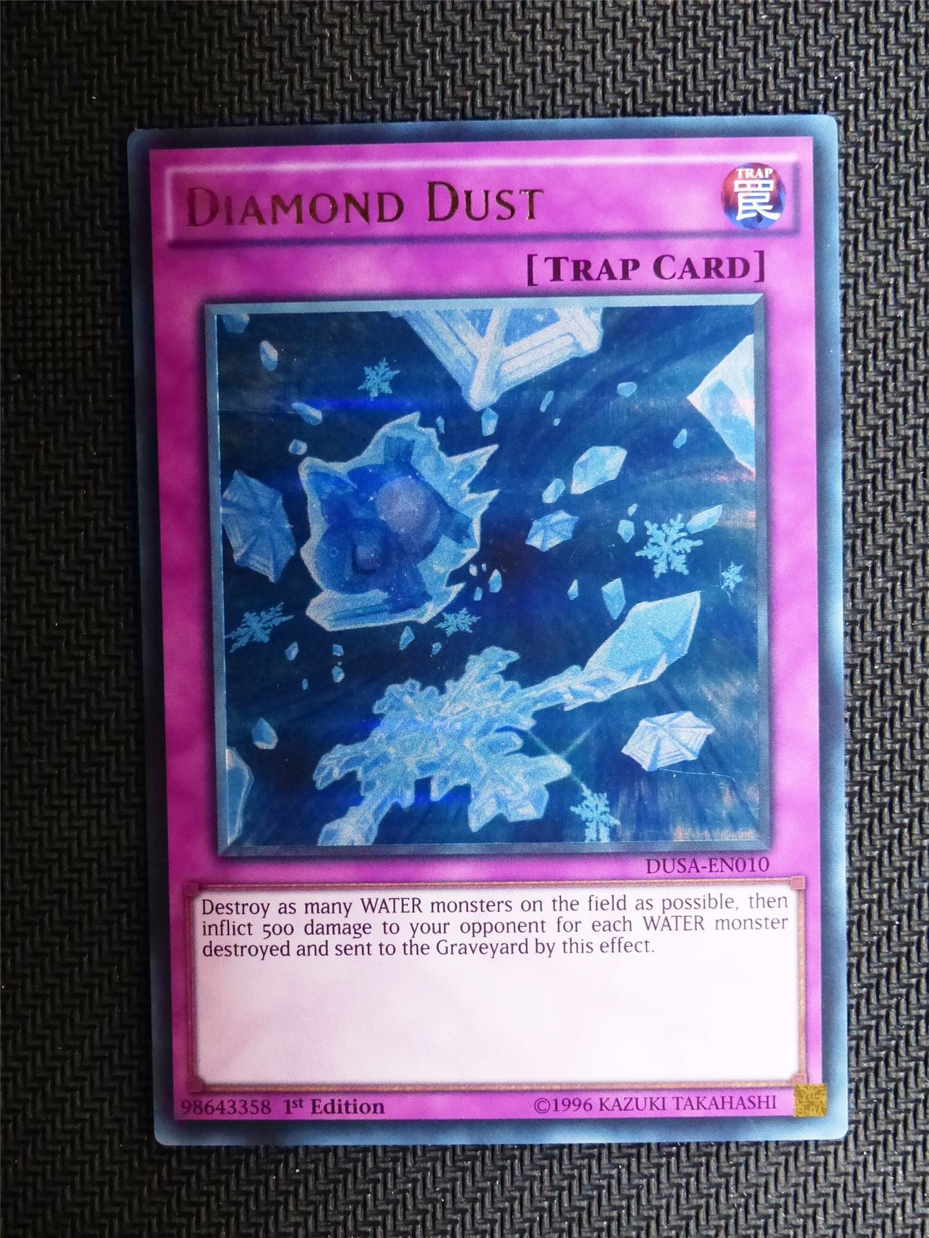 Diamond Dust - DUSA - Ultra Rare - Yugioh Card # 1J29