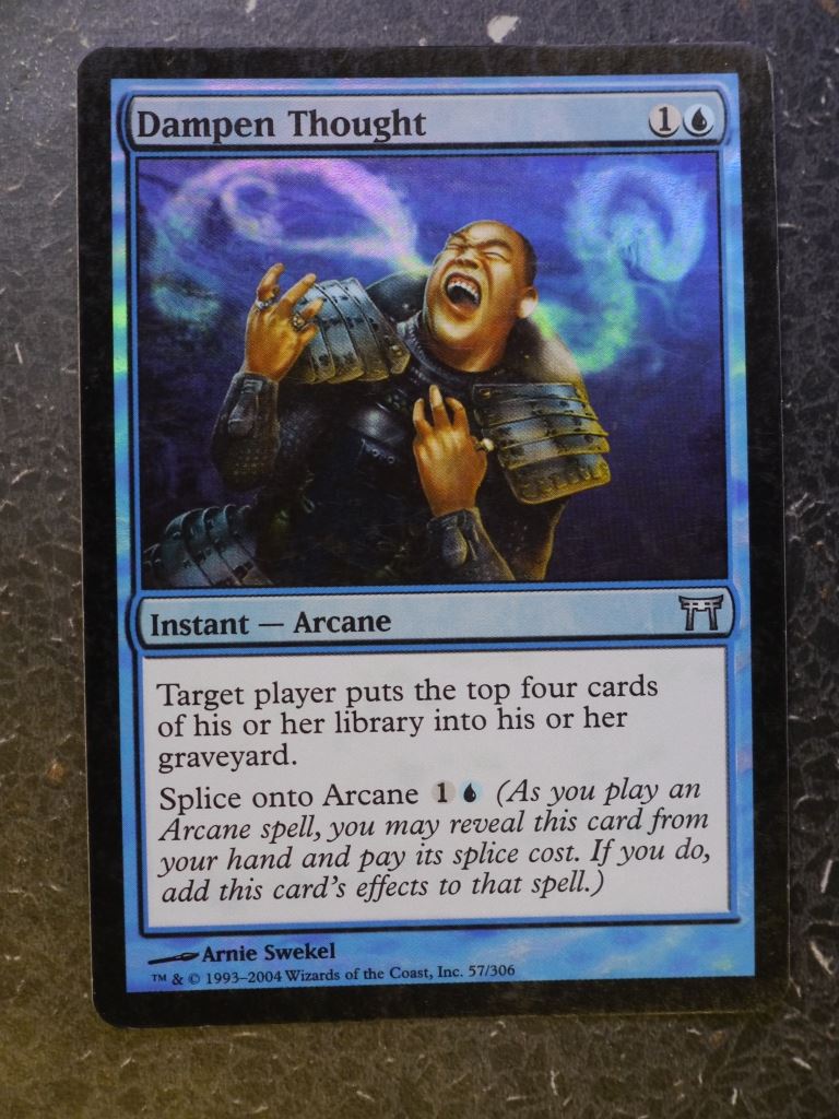 MTG Cards: DAMPEN THOUGHT FOIL # 5E92