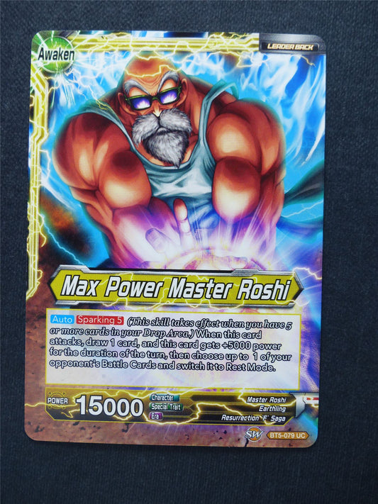 Max Power Master Roshi - Dragon Ball Super Cards #14Z
