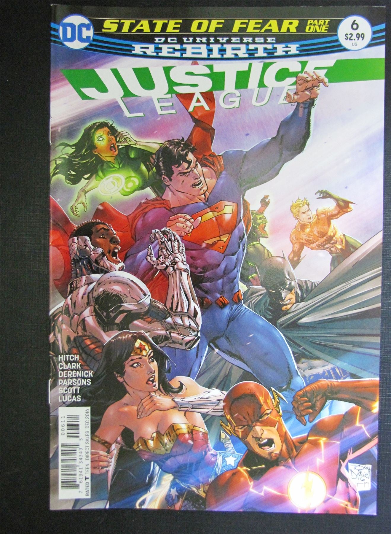 JUSTICE LEAGUE #6 - DC - COMICS # 2D55