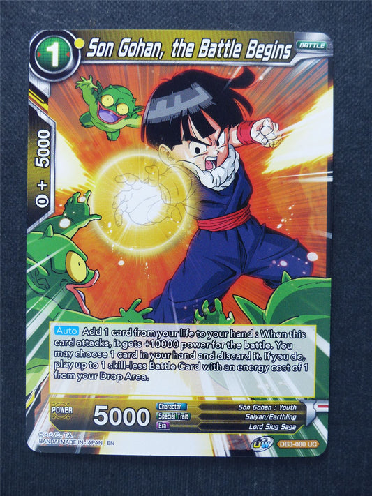 Son Gohan the Battle Begins