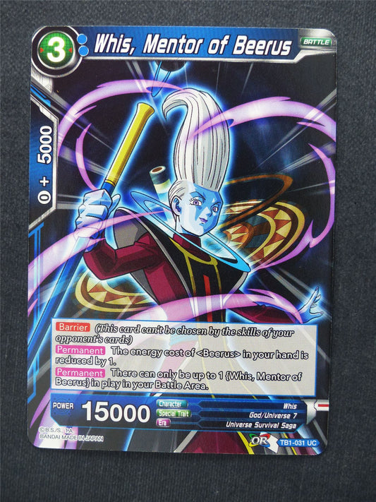 Whis Mentor of Beerus - Dragon Ball Super Cards #BP