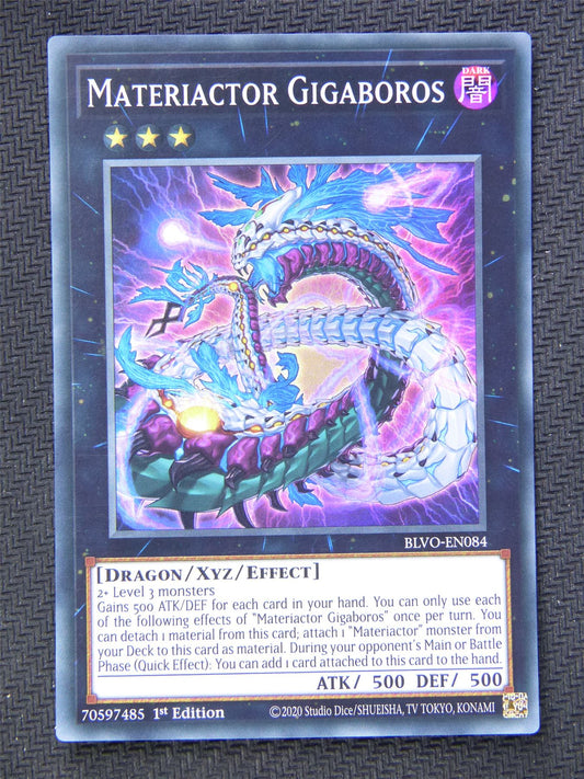 Materiactor Gigaboros BLVO - Super Rare - Yugioh Card #5LN