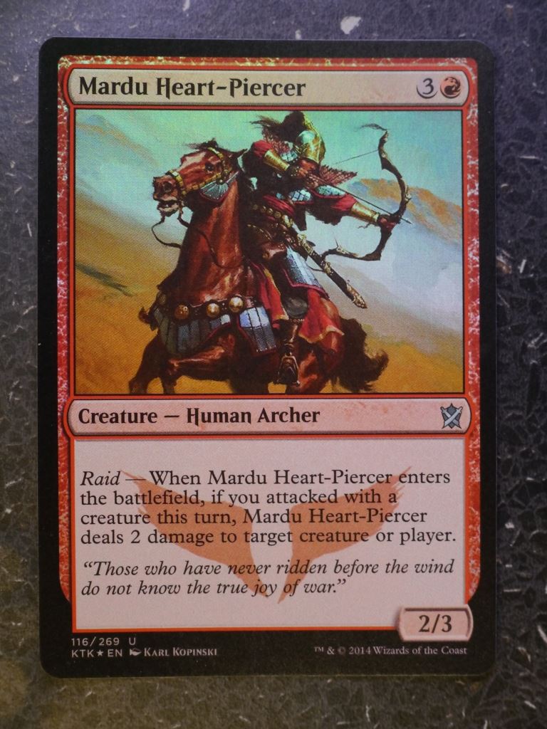 MTG Cards: MARDU HEART-PIERCER FOIL # 5D8