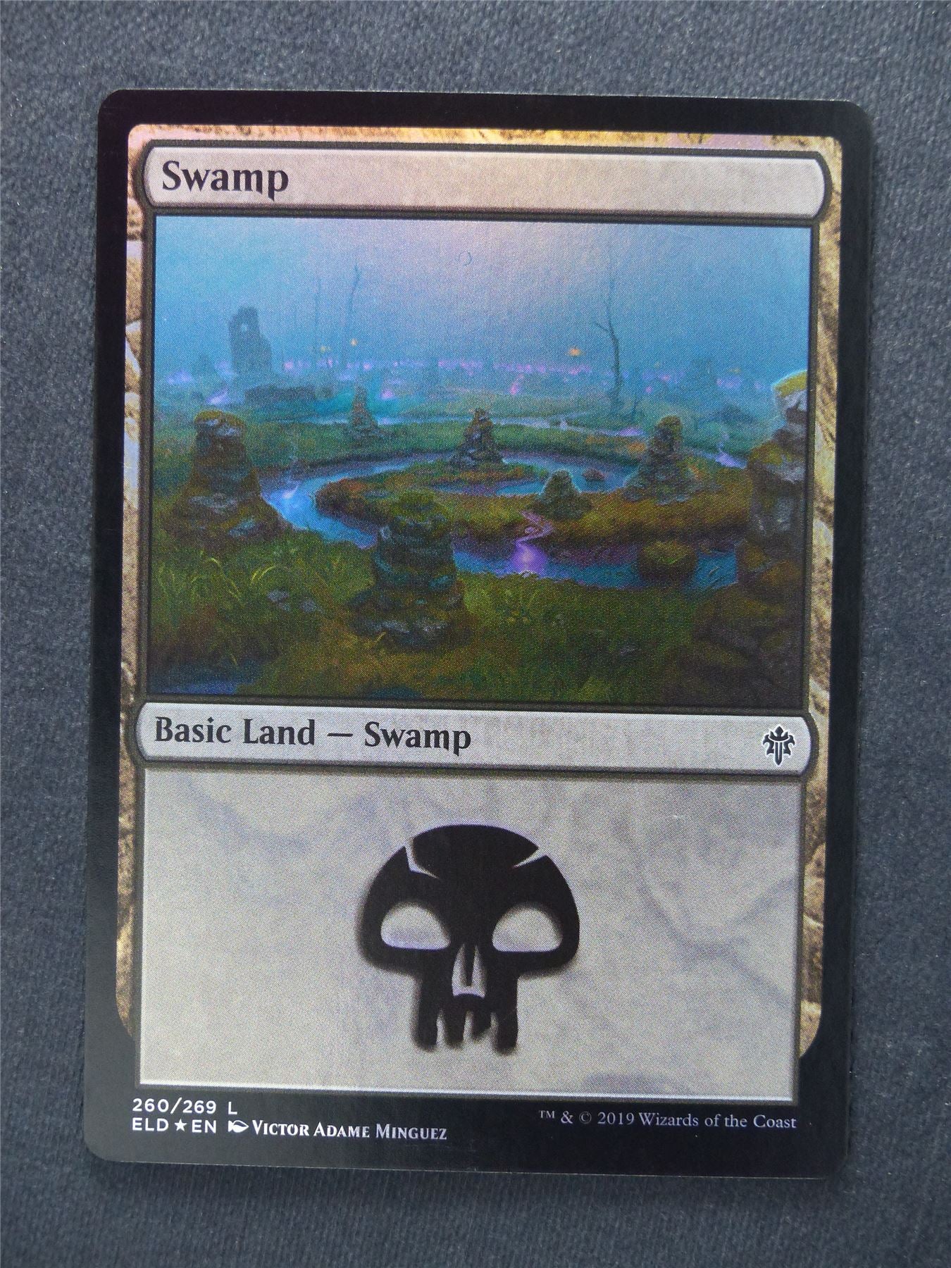Swamp 260/269 Foil - Mtg Magic Cards #YE