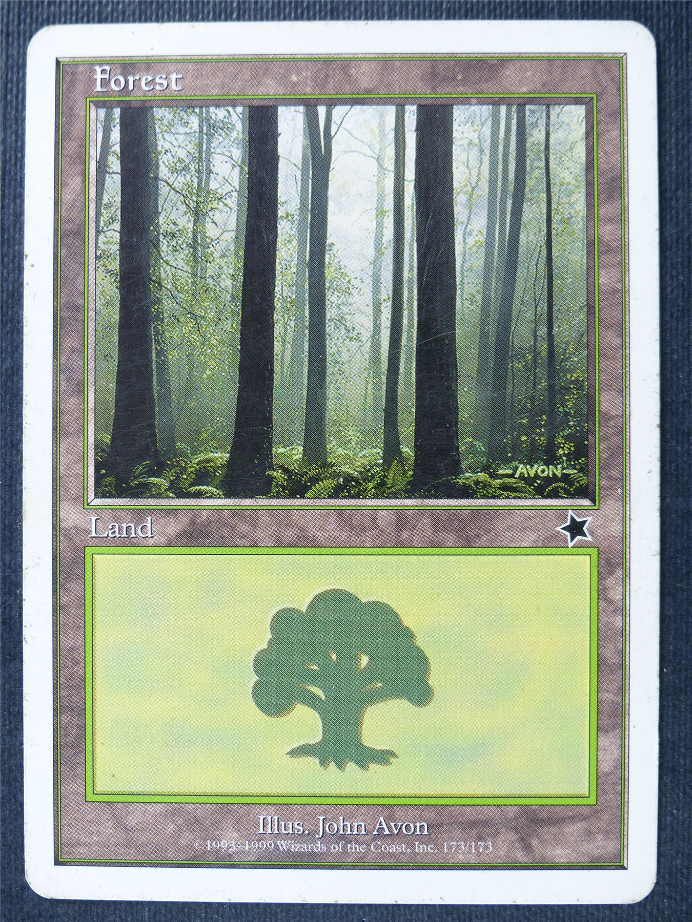 Forest - Starter 1999 - Mtg Card #1Y9