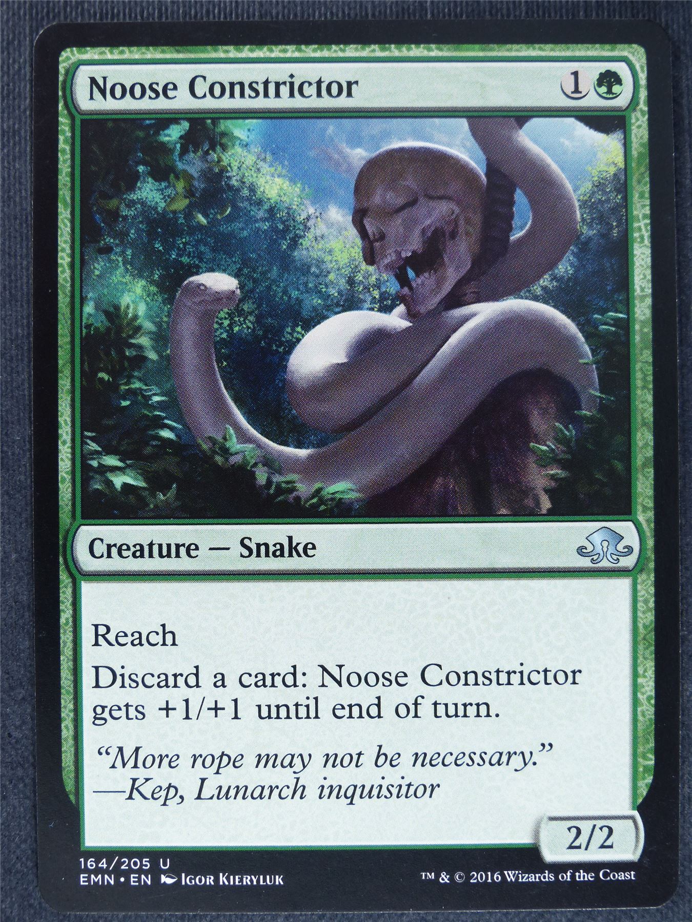 Noose Constrictor - Mtg Magic Cards #HM