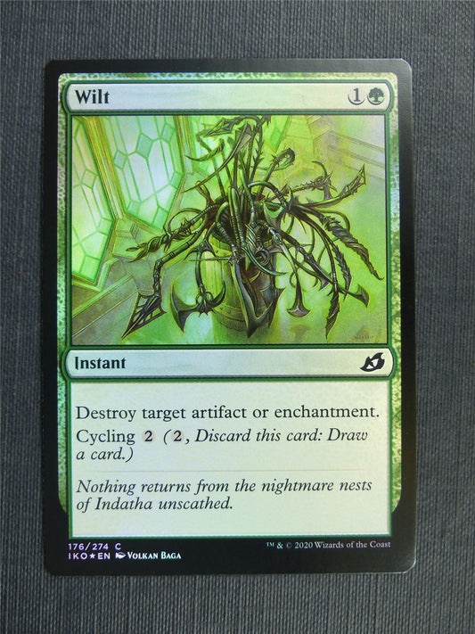 Wilt Foil - IKO - Mtg Card