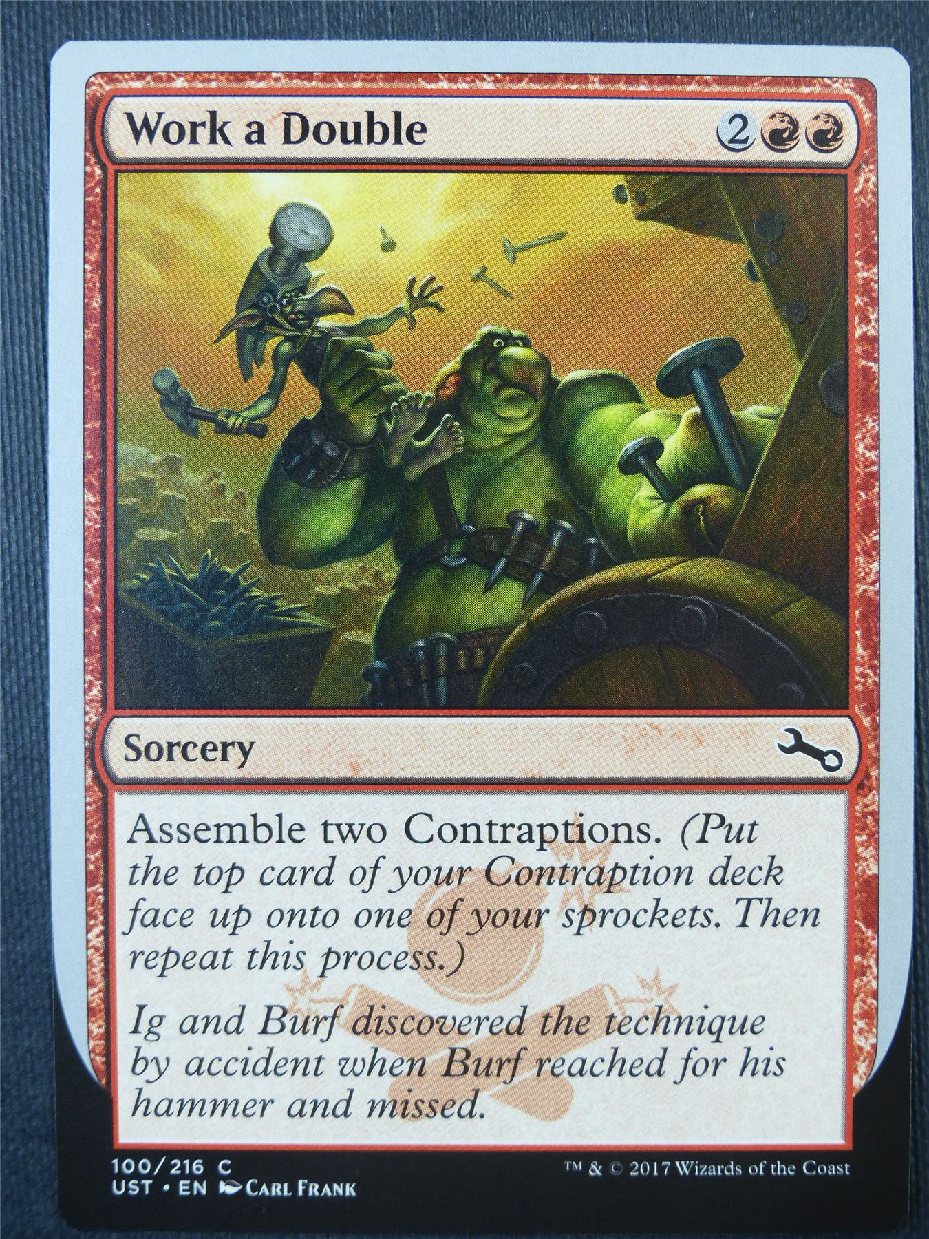 Work a Double - Unstable - Mtg Card #5P2