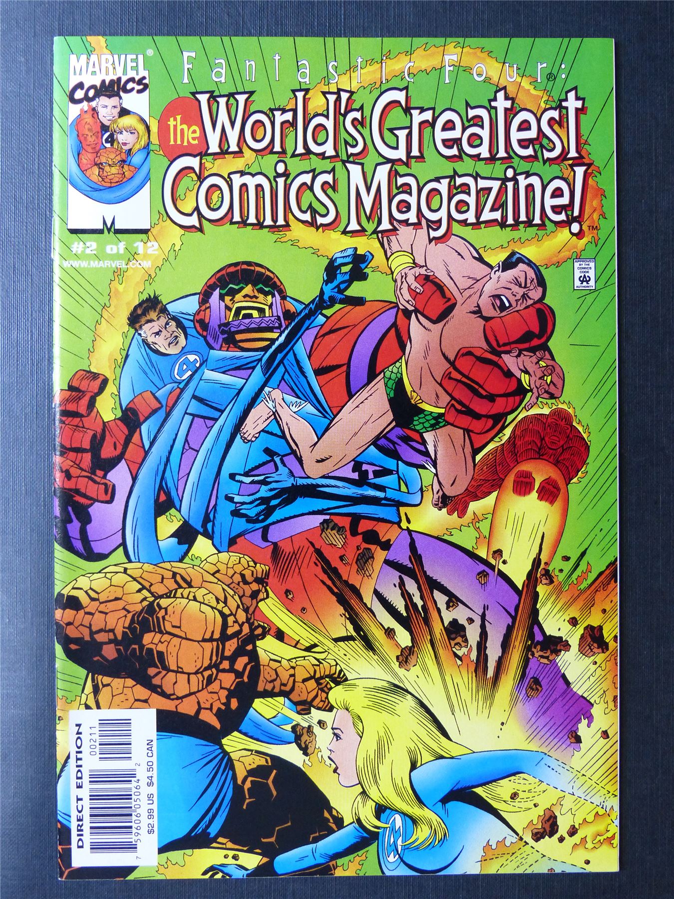 The WORLD'S Greatest Comics Magazine! #2 - Marvel Comics #OK