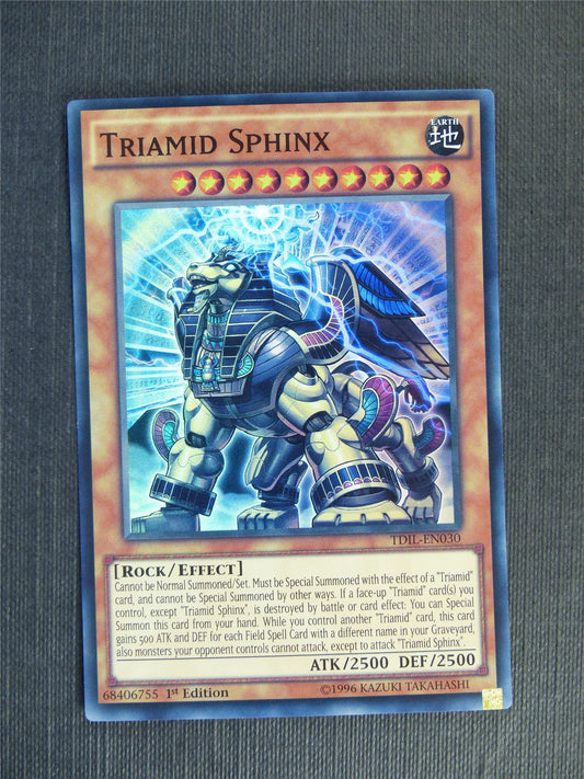 Triamid Sphinx TDIL Super Rare - 1st ed - Yugioh Cards #17F