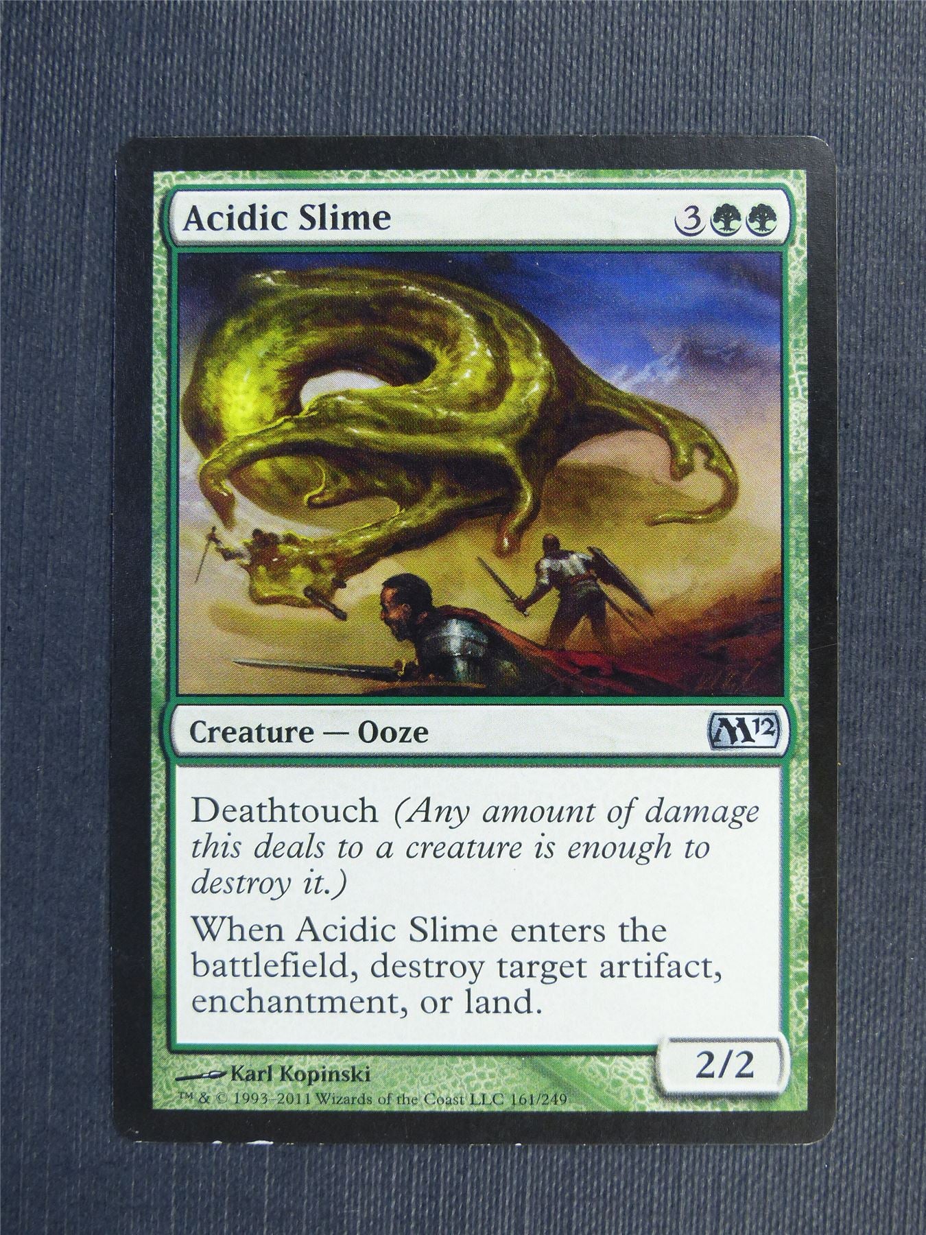 Acidic Slime - Mtg Magic Cards #4I4