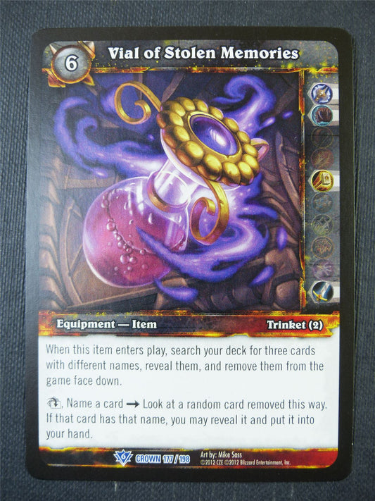 Vial of Stolen Memories 177/198 - WoW Card #15D